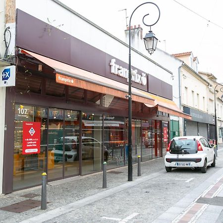La Teranga - Wifi - Coeur De Ville - Gare Les Mureaux Exterior foto